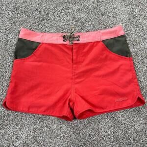 Patagonia Girl’s Board Shorts 14 Swim Pink Bright